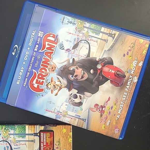 NWOT Ferdinand the Bull Blu-Ray DVD combo Two Disc Movie - Picture 2 of 9